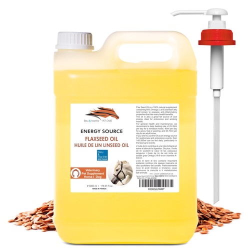 Olio lino 100 naturale - di, per