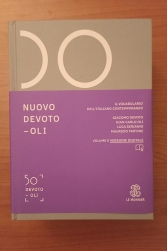 Nuovo devoto oli - devoto-oli, vocabolario